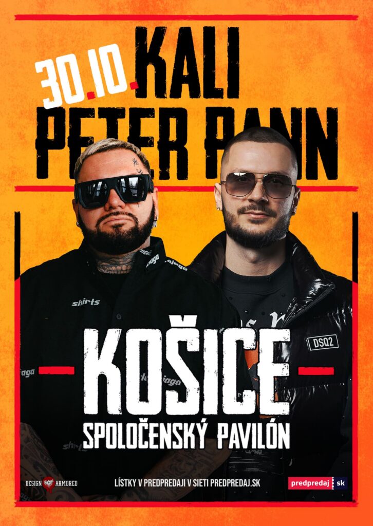 KALI & PETER PANN – KOŠICE – SPOLEČENSKÝ PAVILÓN