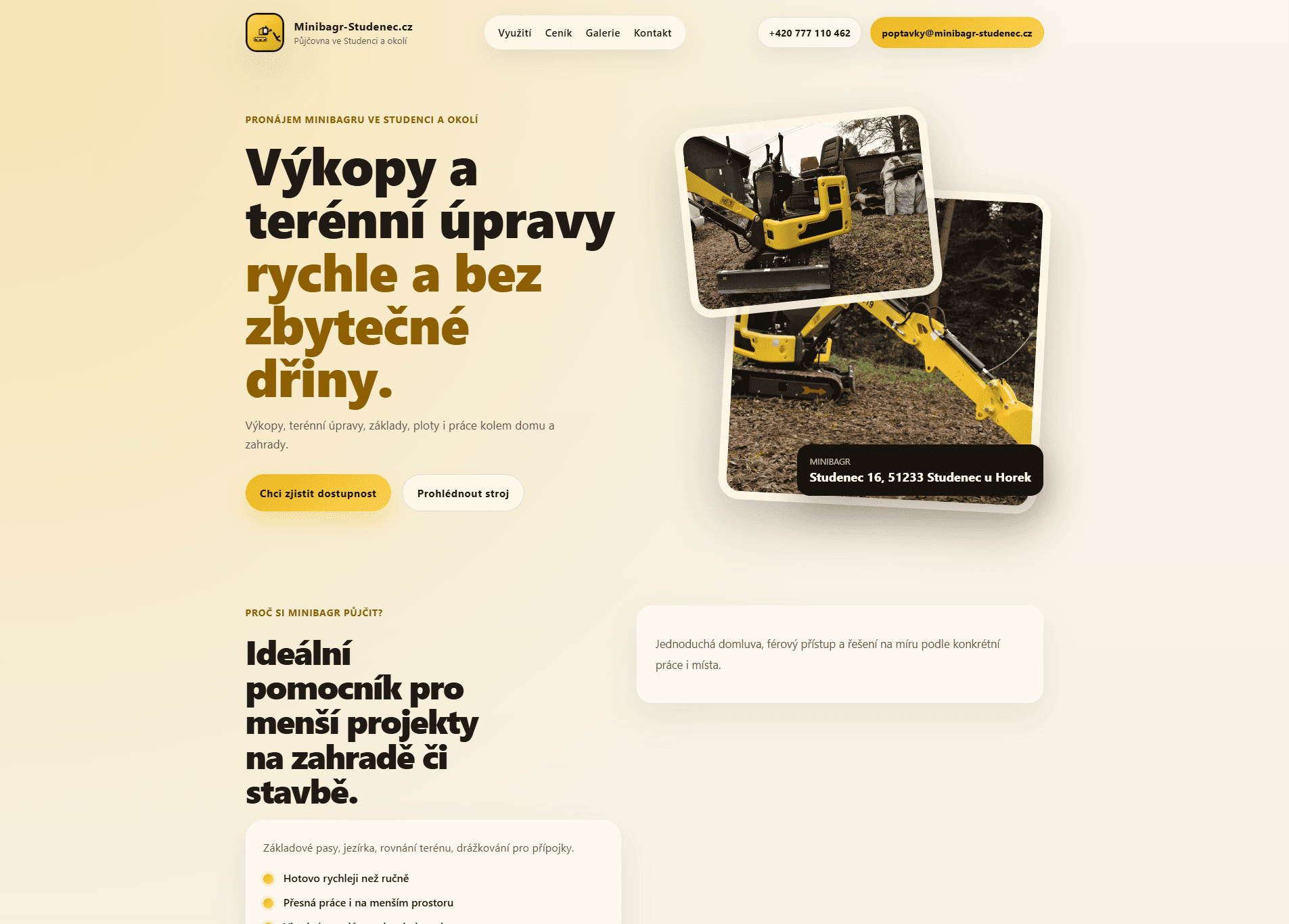 minibagr-studenec.cz